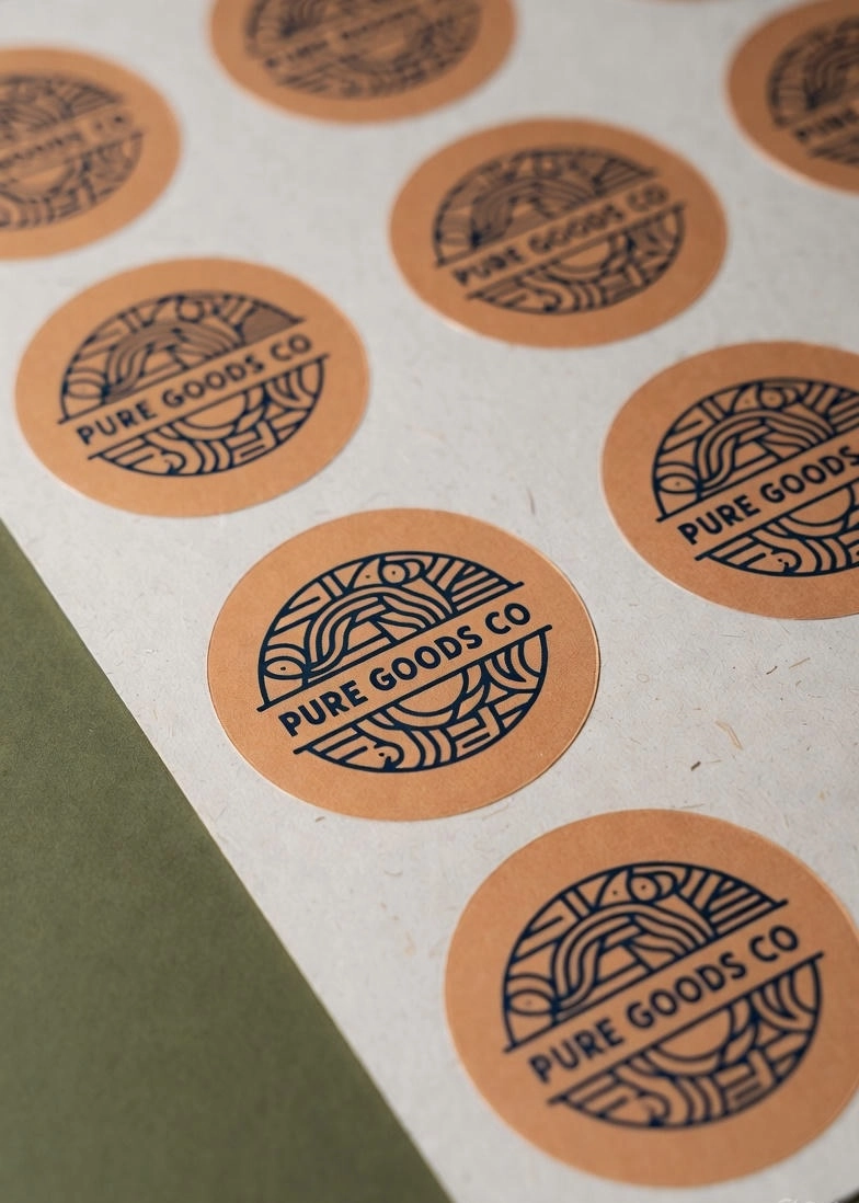 Custom recycled sticker sheets