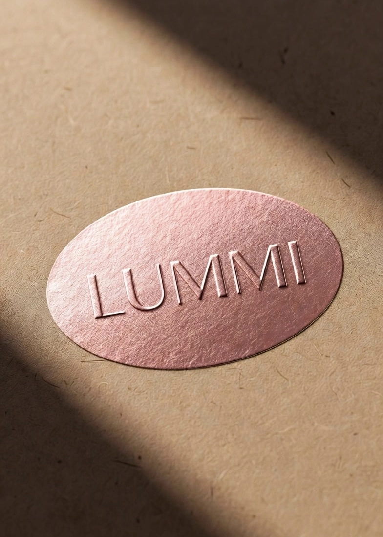 Custom embossed stickers