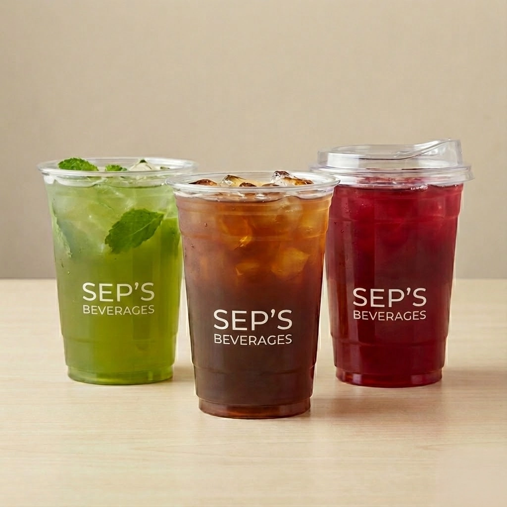 Custom Plastic Cups with Lid