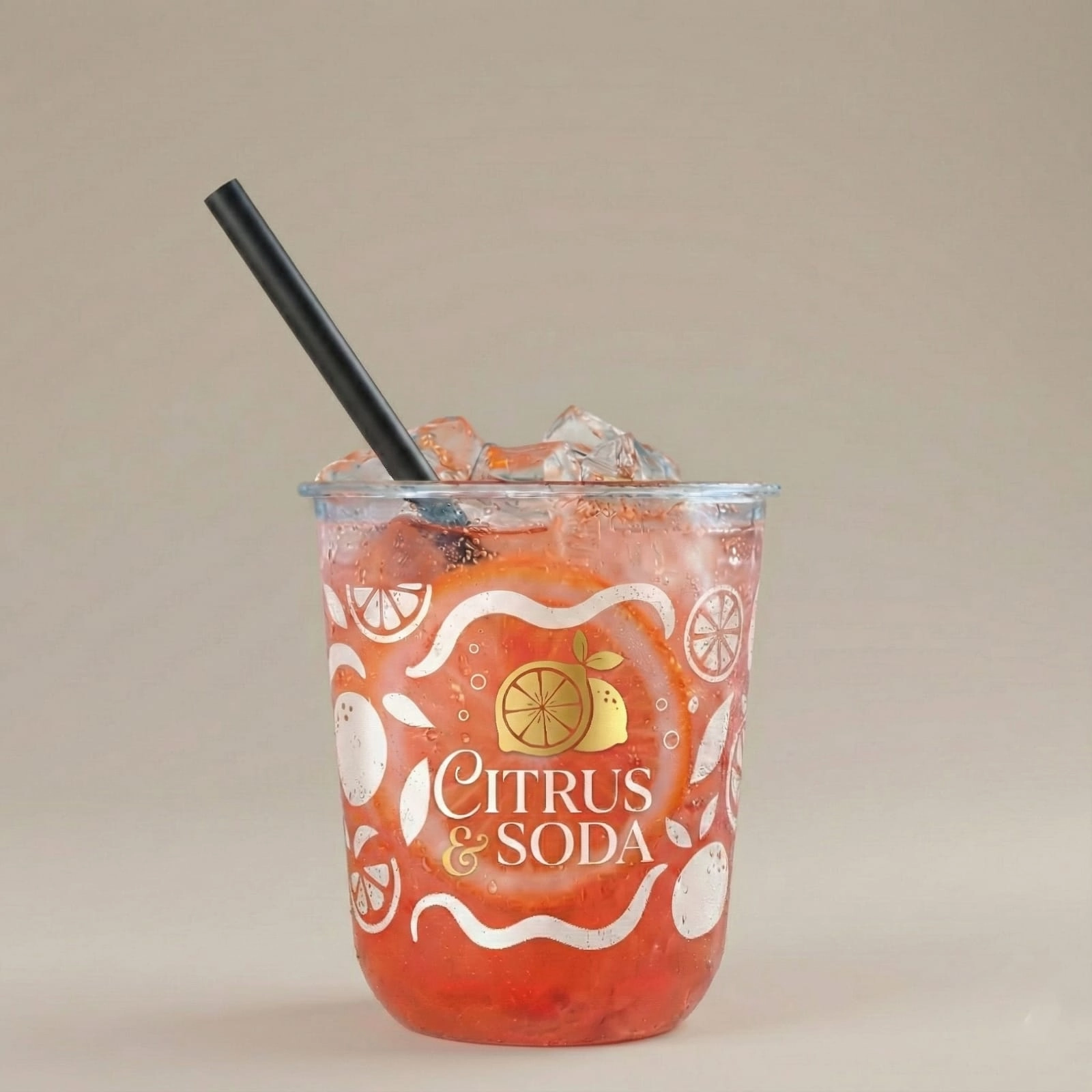 Custom Round Bottom Plastic Cups (U-shape)