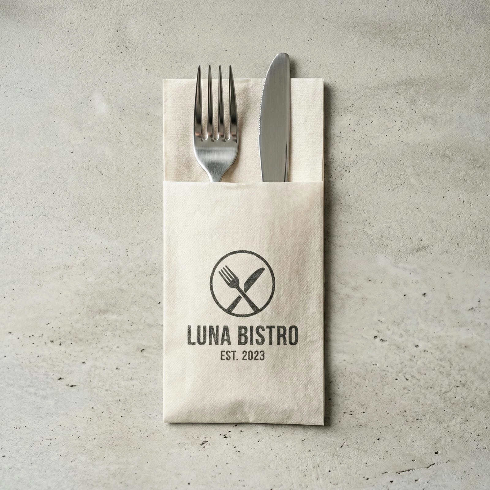Napkin for Cutlery