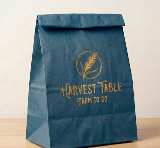 Custom Flat-bottom Paper Bags