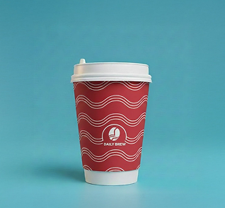 Custom Double Wall Coffee Cups